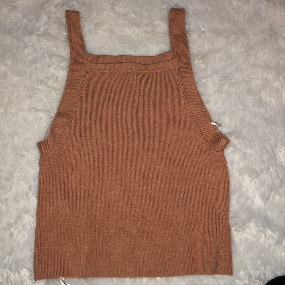 Forever 21 high neck crop top